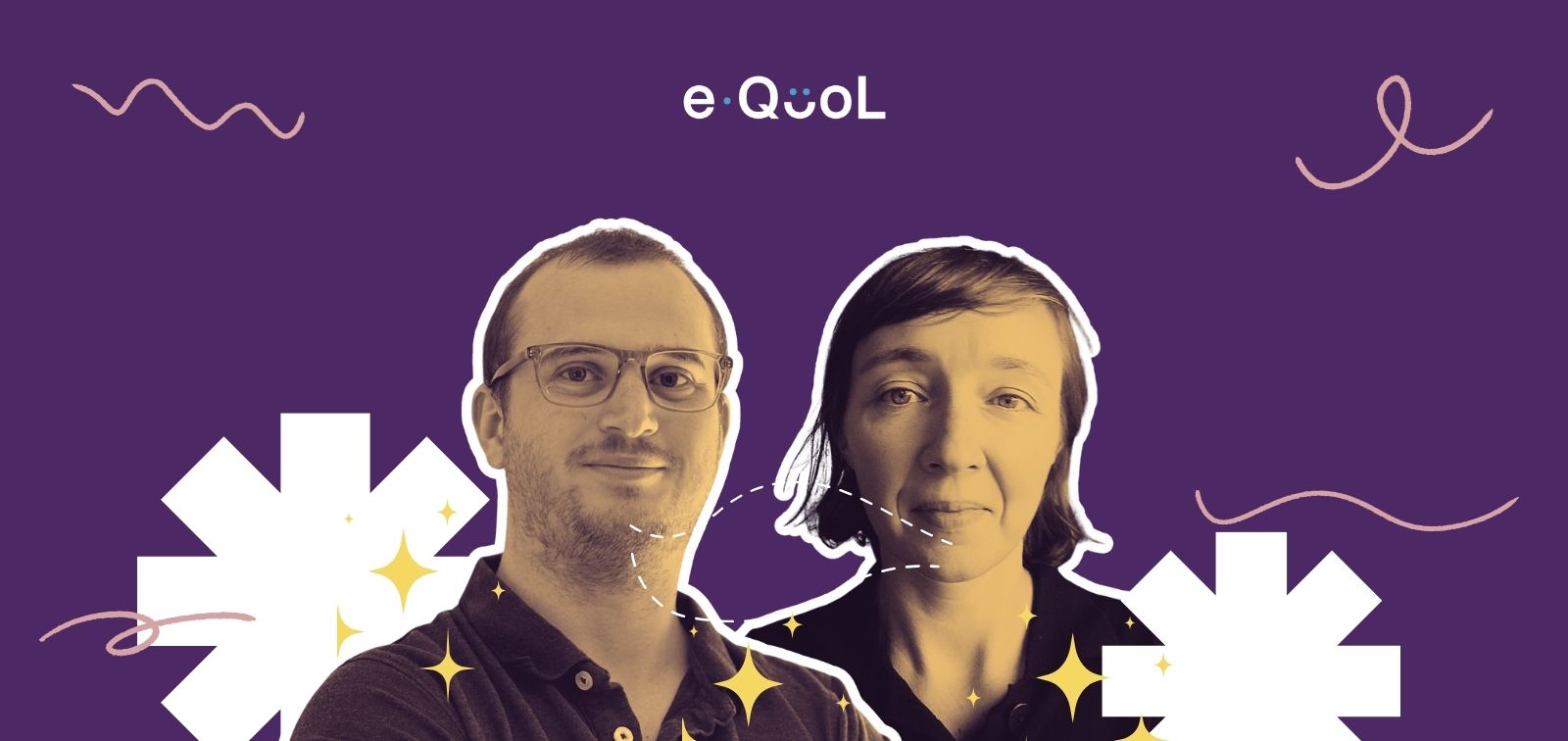 Arthur Kayser, a French childhood cancer survivor, and Agnes Dumas, sociologist at the National Institute for Health and Medical Research (Inserm), Marseille, France.